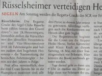 Rüsselsheimer Echo: Hessenregatta 2019 - Rüsselsheimer verteidigen Hessencup Rüsselsheimer Echo: Hessenregatta 2019 - Rüsselsheimer verteidigen Hessencup