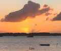 Sonnenuntergang auf Lyo